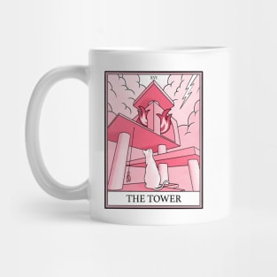 Tower Cat Tarot Mug